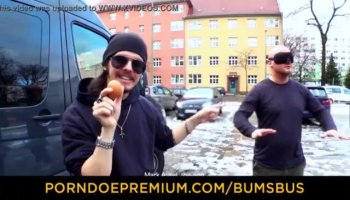 Anna De Ville engulfs his mammoth schlong, eats balls and does a rimjob